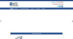 Desktop Screenshot of maxtec.com.mx